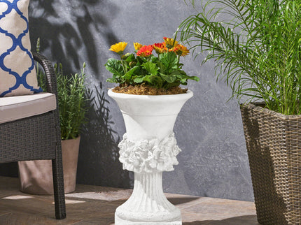 Garden Durable Urn Planter - Antique White