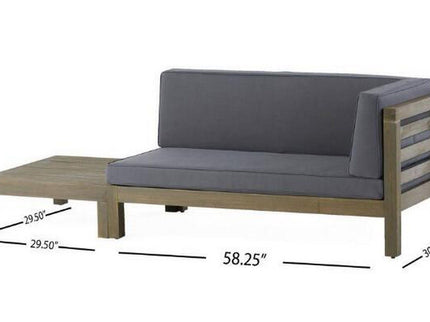 Oana - Corner Bench And Coffee Table
