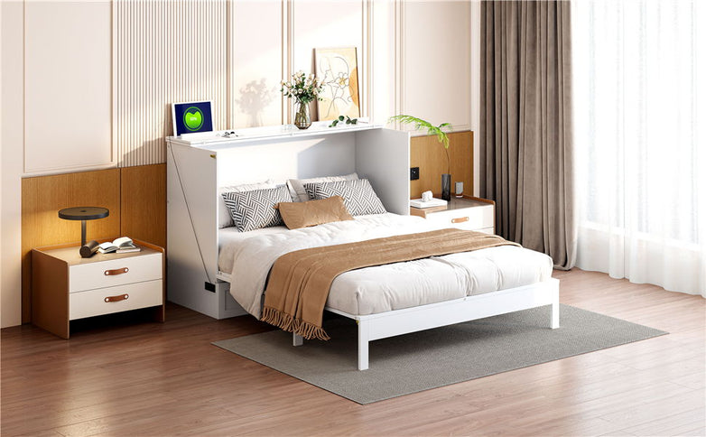 Murphy Bed With Large Drawers