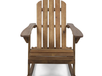 Echoes - Outdoor Acacia Wood Adirondack Rocking Chair