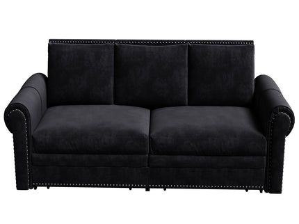 Chesterfield Sofa & Pull Out Bed