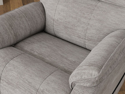 Lucie - Fabric Power Lift Chair - Gray