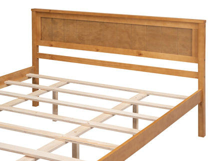 Platform Bed Frame With Headboard