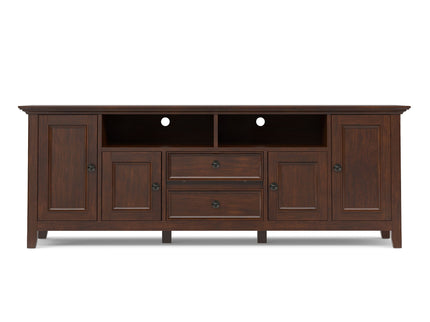 Amherst - TV Stand For TVs Up To 80" - Brown