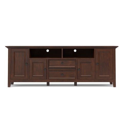 Amherst - TV Stand For TVs Up To 80" - Brown