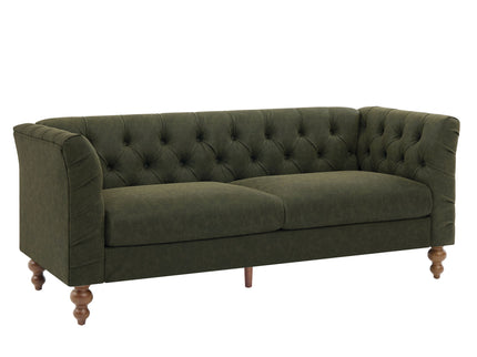 Chesterfield Sofa With Flared Arms For Living Room
