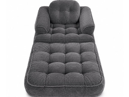 Convertible 2 In 1 Armrest Sofa For Bedroom
