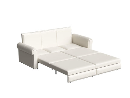 Chesterfield Sofa & Pull Out Bed