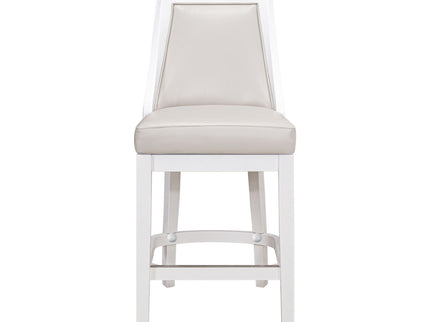 Modern Swivel Stool With Tall Back