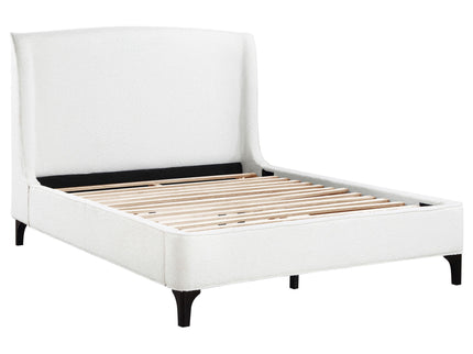Theodore - Eastern King Wingback Bed - Ivory