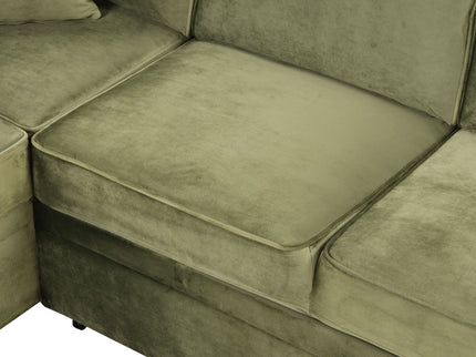 Sleeper Sofa Bed, 2 In 1 Pull Out Sofa Bed L Shape Couch With Storage Ottoman For Living Room, Bedroom Couch And Small Apartment