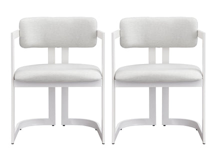 Upholstered Dining Armchairs (Set of 2)