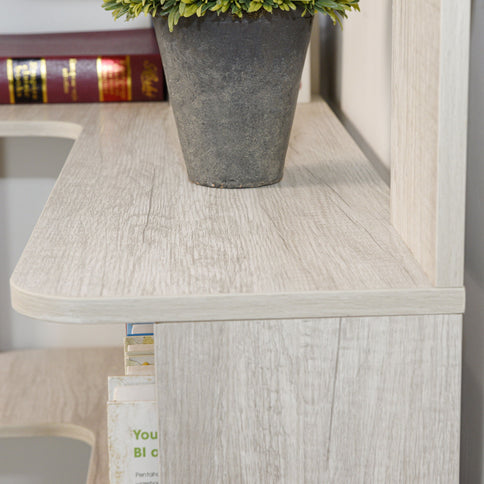 L-Shaped Corner Bookshelf