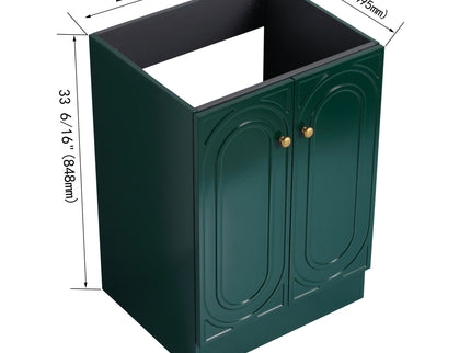 Modern Freestanding Bathroom Vanity With Soft Close Cabinet Doors