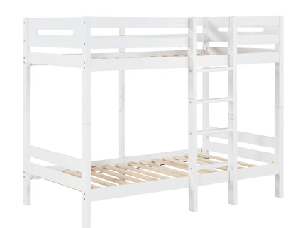 Esin - Twin Twin Bunk Bed - White