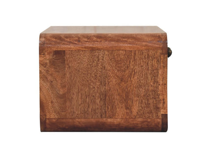 Curve Upper Slot Floating Nightstand