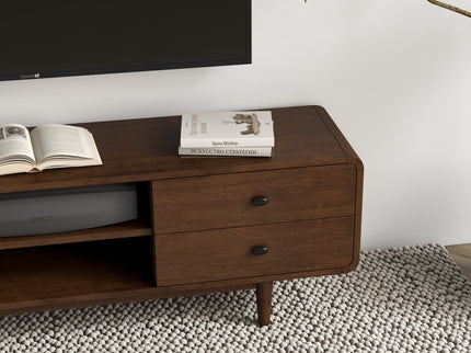 Alexa - TV Stand - Dark Brown / Wood