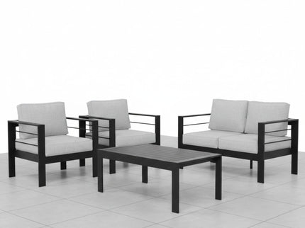 Outdoor Patio Set, All-Weather With Thick Cushions