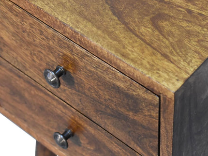 Mini 2 Drawer Nightstand