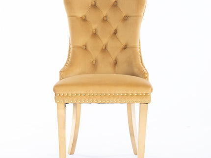 Nikki - Modern, High-End Tufted Dining Chair (Set of 2)