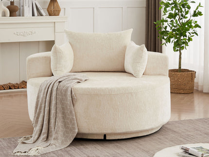 Single 360 Degree Swivel Chair For Living Room