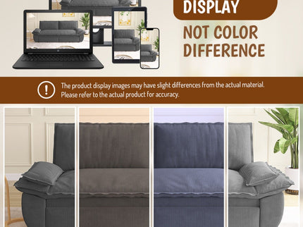 Pull Out 3-In-1 Convertible Sleeper Sofa