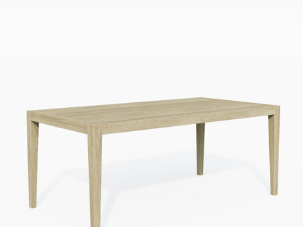 Adeline - Rectangular Dining Table With Leaves - Natural Wood Wash