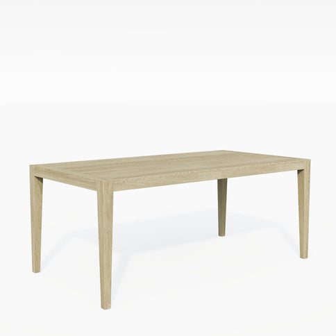 Adeline - Rectangular Dining Table With Leaves - Natural Wood Wash
