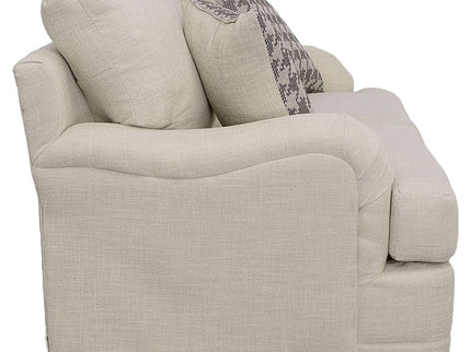 Anderson - 2 Piece Cushion Back Living Room Set - Gray