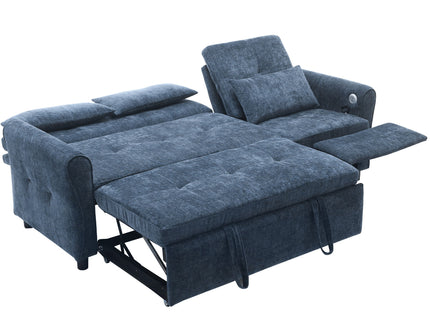 3 Seater Sofa Bed And Reversible Recliner
