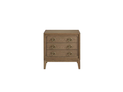 3 Drawer Nightstand With USB - Latte