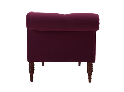 Samuel - Tufted Roll Arm Chaise Lounge