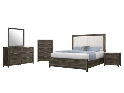Melissa - Storage Bed With Padded Headboard