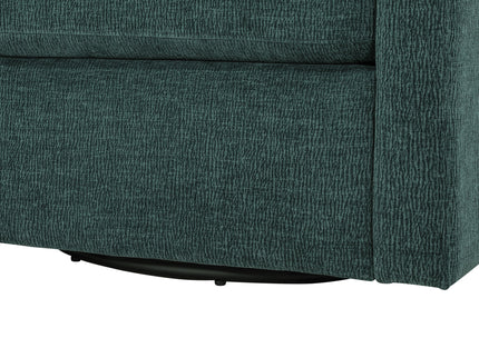 Sutton - Swivel Barrel Chair - Peacock