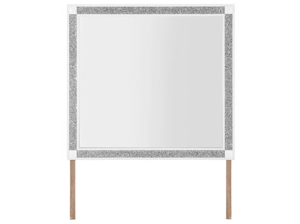 Soulmarie - Mirror, Connects To Dresser - White