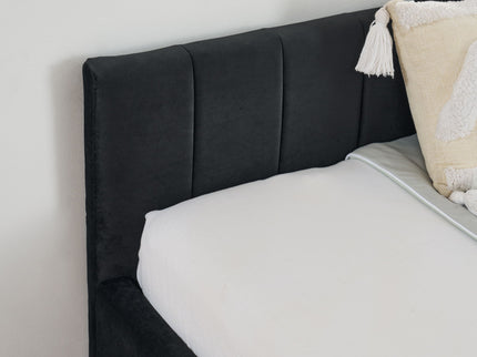 Upholstered Tufted Daybed Frame With Storage Drawers
