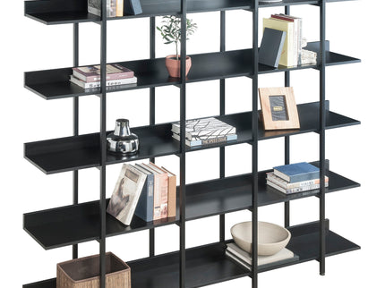 Vintage Industrial 5 Tier Bookcase