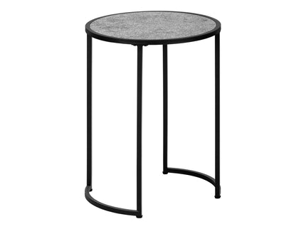 Round Accent Side Table, Contemporary & Modern