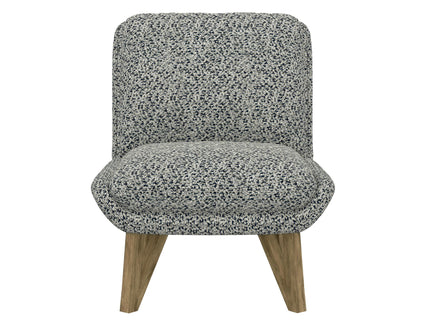 Armless Accent Chair - Dark Navy