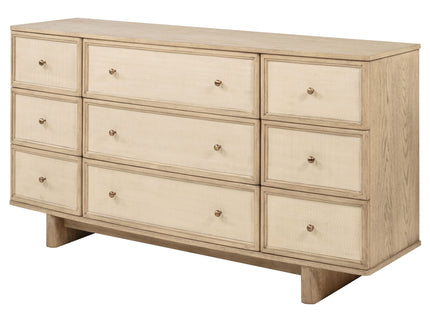 Kimpton - 9 Drawer Dresser Cabinet - Beige