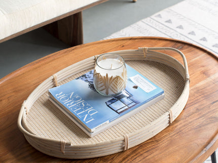Oval Coffee Table - Brown
