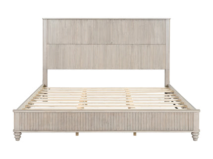 Platform Bed Frame With Tall Headboard
