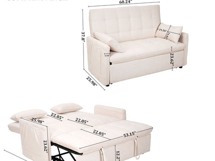 Balus - Sofa Bed Combination With Storage Pockets