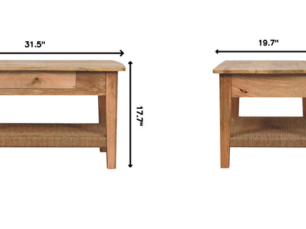 Rope 1 Drawer Table