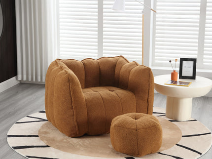 Soft Bean Bag Chair With High Resilient Foam