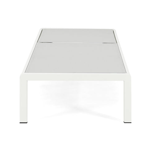 Outdoor Patio Chaise Lounge With 5 Reclining Positions