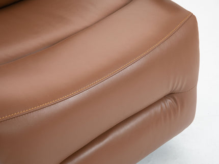 Swivel Rocker Recliner Power Glider Chair With Solid Wood Armrests, Extra Wide Reclining Sofa Chair Upholstered Living Room Single Sofa