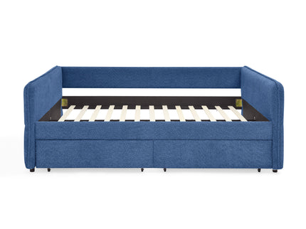 Upholstered Daybed & 2 Drawers