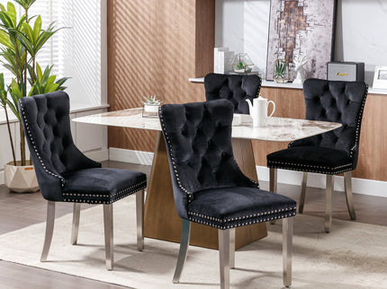 Nikki - Contemporary Upholstered Dining Chair (Set of 2)