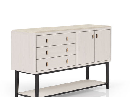 Server With Base - White